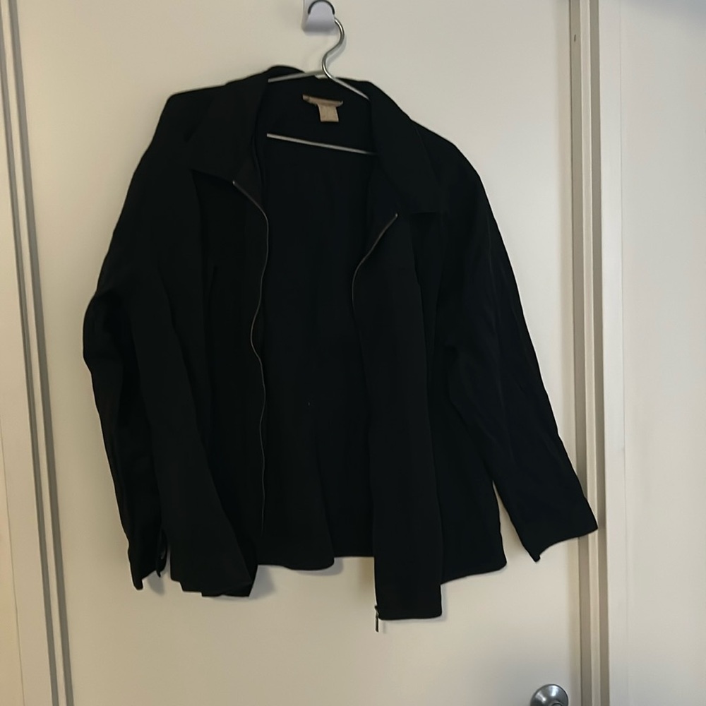Cotton Ginny Black Jacket - LARGE